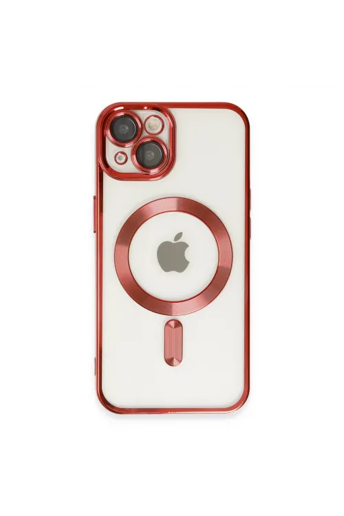 Apple İphone 14 Kılıf Kross Magneticsafe Kapak - Kırmızı