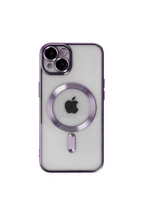Apple İphone 14 Kılıf Kross Magneticsafe Kapak - Mor