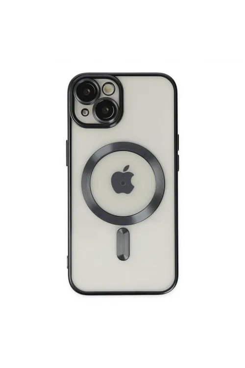 Apple İphone 14 Kılıf Kross Magneticsafe Kapak - Siyah
