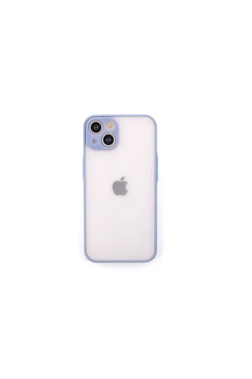 Apple İphone 14 Kılıf Montreal Silikon Kapak - Gri