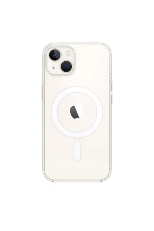 Apple İphone 14 Kılıf Pc Real Magsafe Kapak - Şeffaf