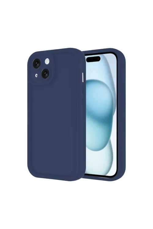 Apple İphone 14 Kılıf Viera Silikon - Lacivert
