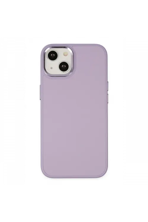 Apple iPhone 14 Plus Kılıf Asya Deri Silikon - Lila