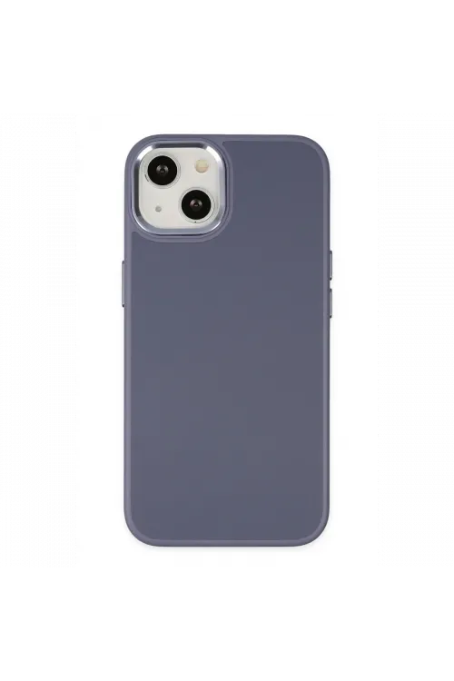 Apple iPhone 14 Plus Kılıf Asya Deri Silikon - Mor