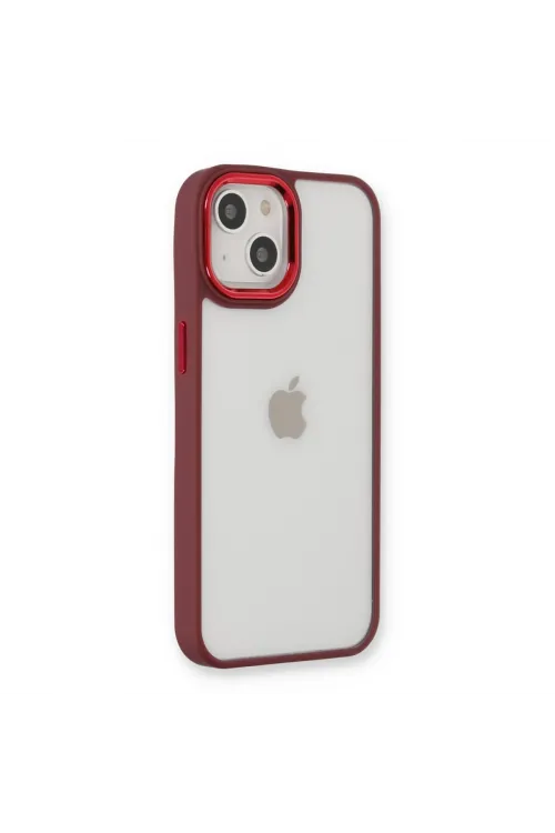 Apple İphone 14 Plus Kılıf Dora Kapak - Kırmızı