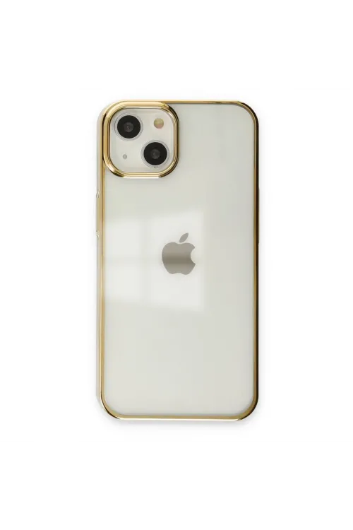 Apple İphone 14 Plus Kılıf Element Silikon - Gold