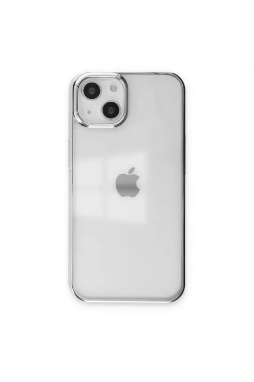 Apple İphone 14 Plus Kılıf Element Silikon - Gümüş
