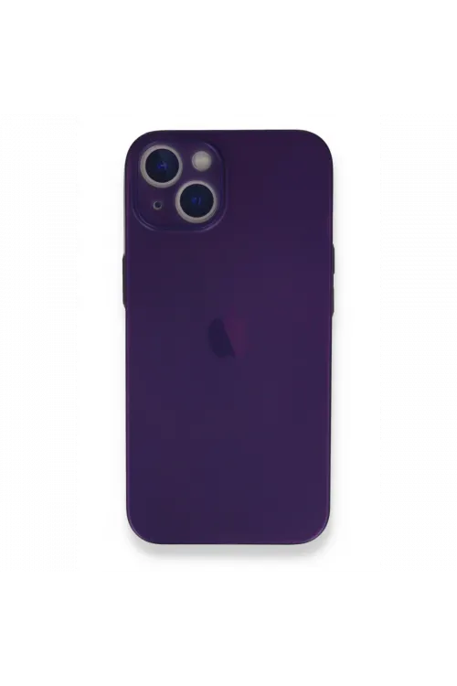 Apple iPhone 14 Plus Kılıf PP Ultra İnce Kapak - Mor