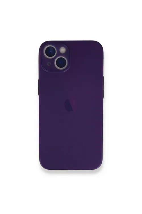 Apple İphone 14 Plus Kılıf Pp Ultra İnce Kapak - Mor