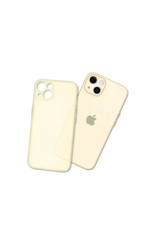 Apple İphone 14 Plus Kılıf Puma Silikon - Gold
