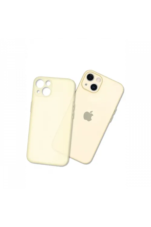 Apple iPhone 14 Plus Kılıf Puma Silikon - Gold