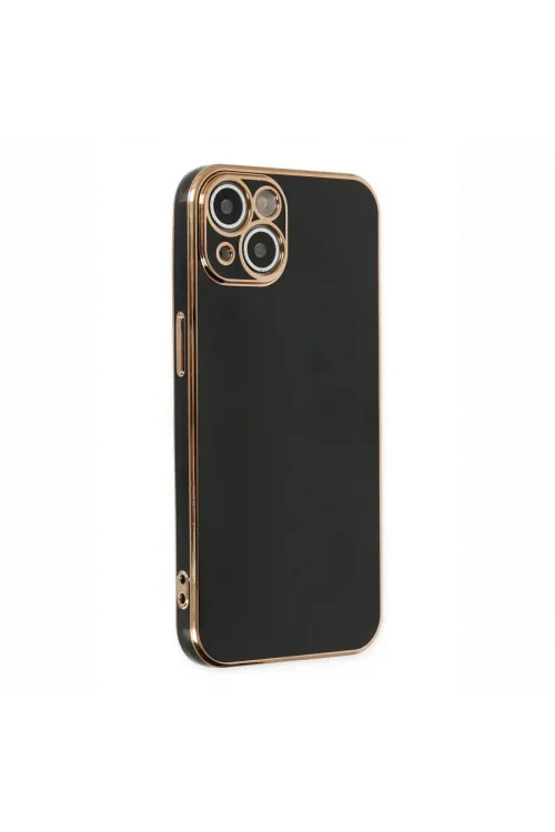 Apple iPhone 14 Plus Kılıf Volet Silikon - Siyah