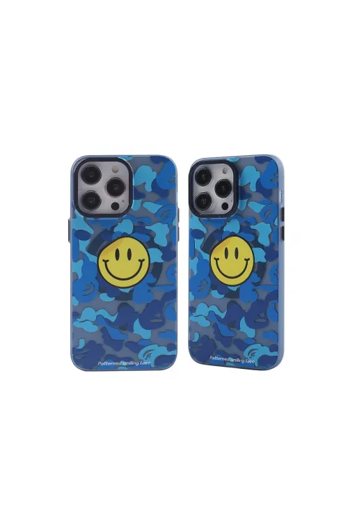 Apple İphone 14 Pro Kılıf Apollo Magneticsafe Desenli Kapak - Apollo Mavi - 1