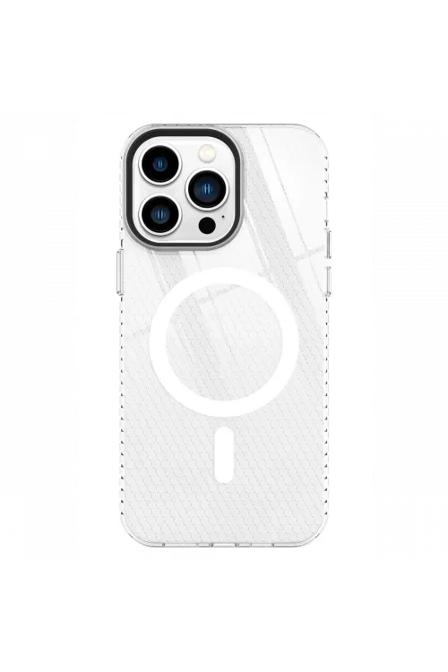 Apple iPhone 14 Pro Kılıf Beta Magneticsafe Silikon - Şeffaf