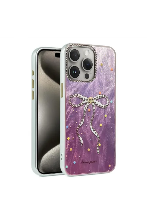 Apple İphone 14 Pro Kılıf Blade Aynalı Desenli Kapak - Desen 1