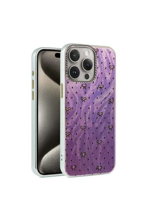 Apple İphone 14 Pro Kılıf Blade Aynalı Desenli Kapak - Desen 2
