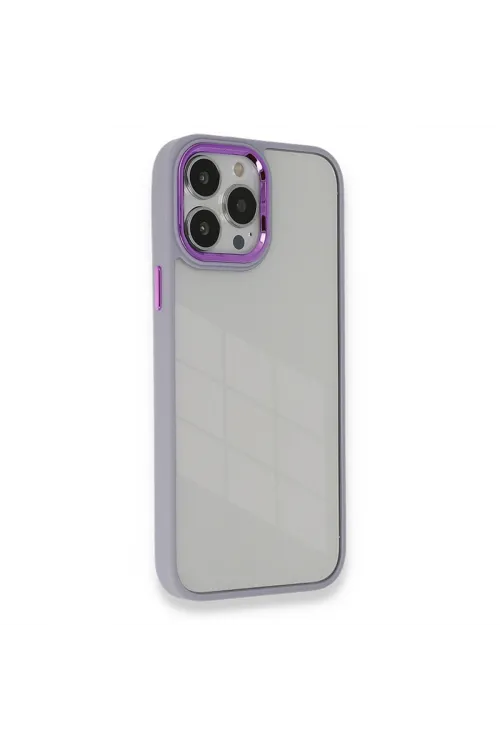 Apple İphone 14 Pro Kılıf Dora Kapak - Lila
