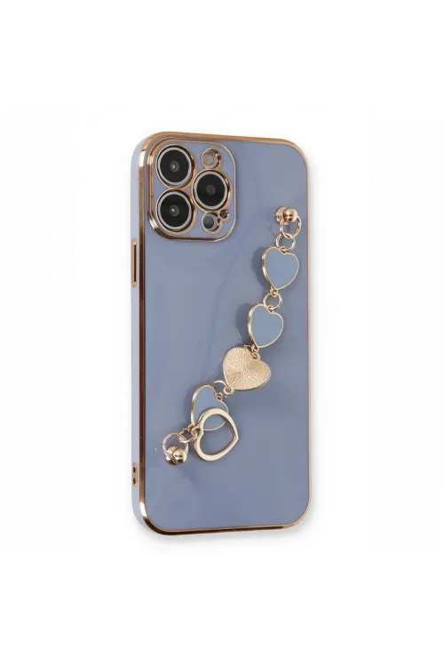 Apple iPhone 14 Pro Kılıf Esila Silikon - Gri