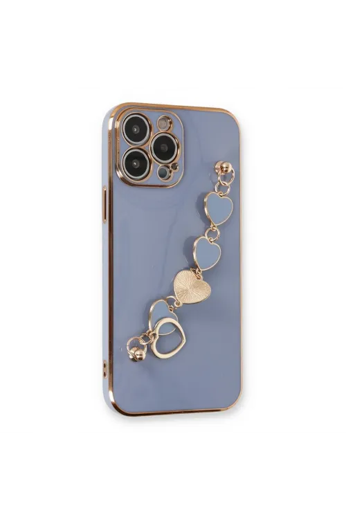 Apple İphone 14 Pro Kılıf Esila Silikon - Gri
