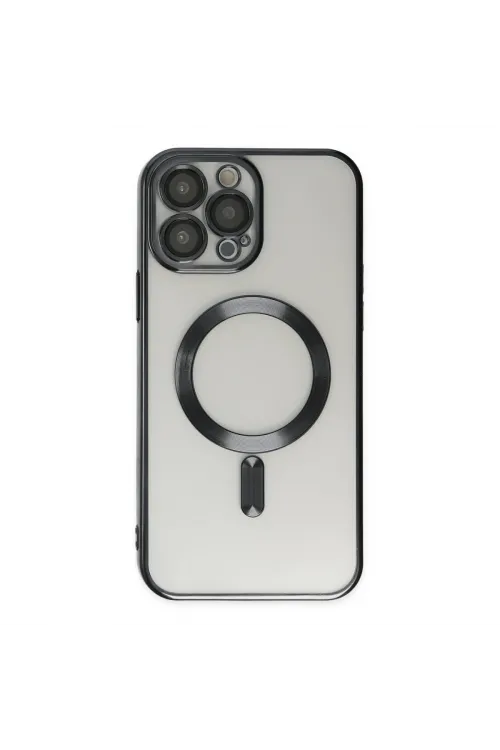Apple İphone 14 Pro Kılıf Kross Magneticsafe Kapak - Siyah