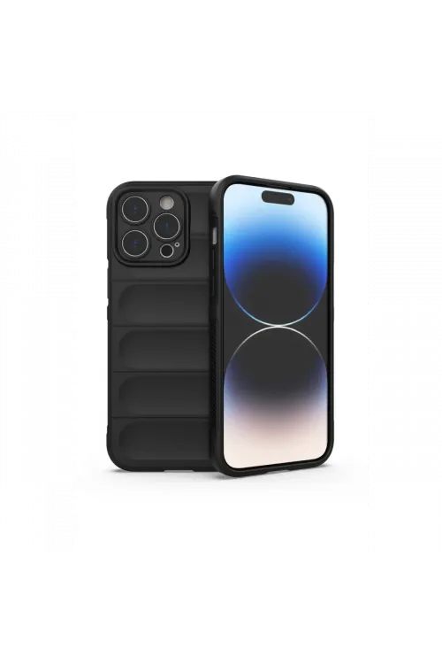 Apple iPhone 14 Pro Kılıf Optimum Silikon - Siyah