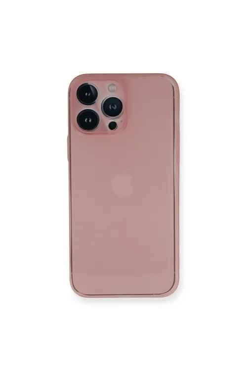 Apple İphone 14 Pro Kılıf Pp Ultra İnce Kapak - Pembe