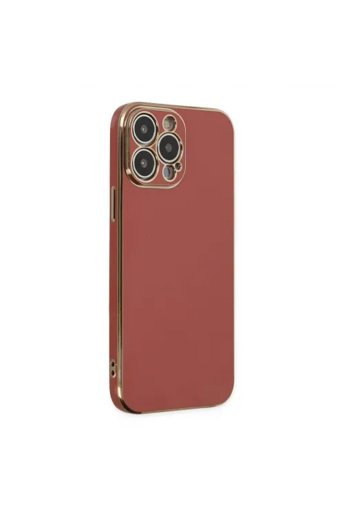 Apple İphone 14 Pro Kılıf Volet Silikon - Kırmızı