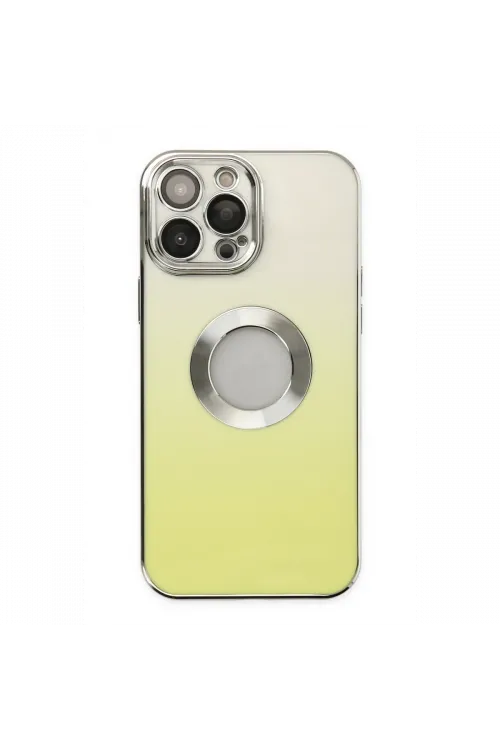 Apple iPhone 14 Pro Max Kılıf Best Silikon - Sarı