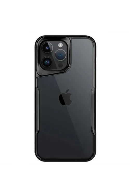 Apple İphone 14 Pro Max Kılıf Boyi Silikon Kapak - Siyah