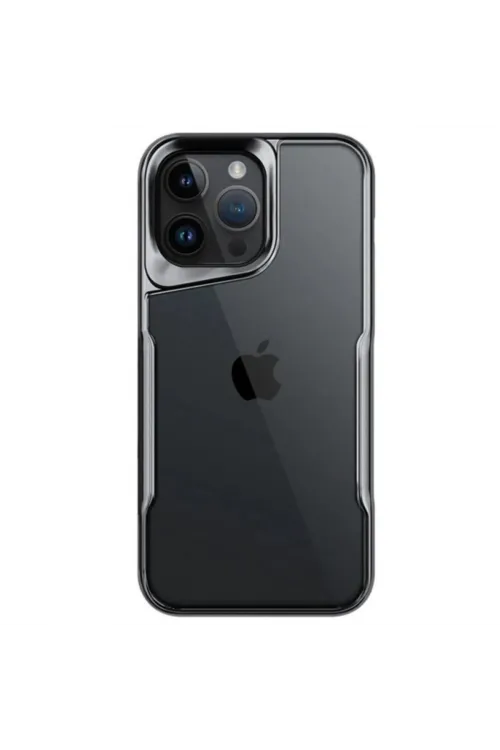 Apple İphone 14 Pro Max Kılıf Boyi Silikon Kapak - Titan Gri