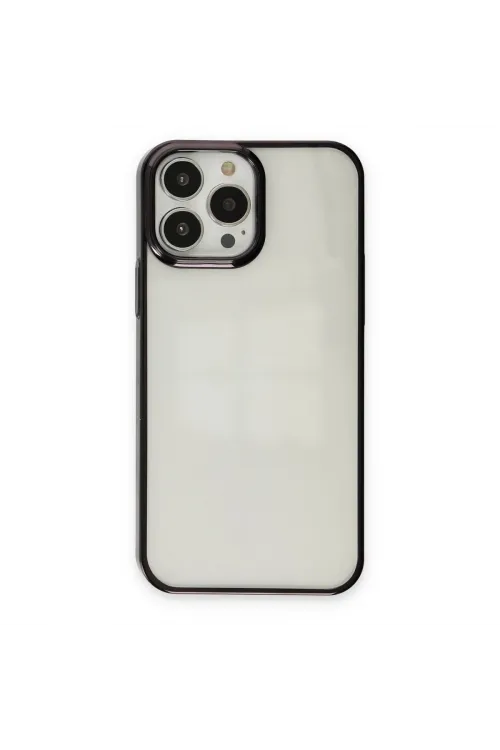 Apple İphone 14 Pro Max Kılıf Element Silikon - Siyah
