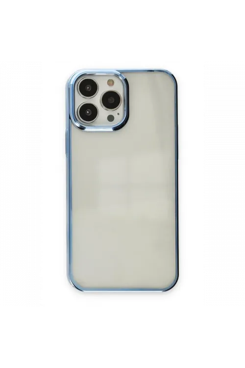 Apple iPhone 14 Pro Max Kılıf Element Silikon - Sky Blue