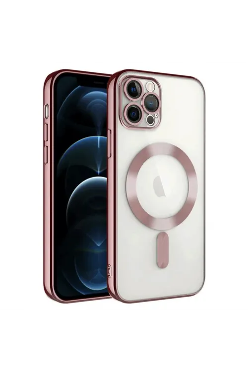 Apple İphone 14 Pro Max Kılıf Kross Magneticsafe Kapak - Rose