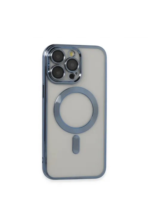 Apple İphone 14 Pro Max Kılıf Kross Magneticsafe Kapak - Sierra Blue