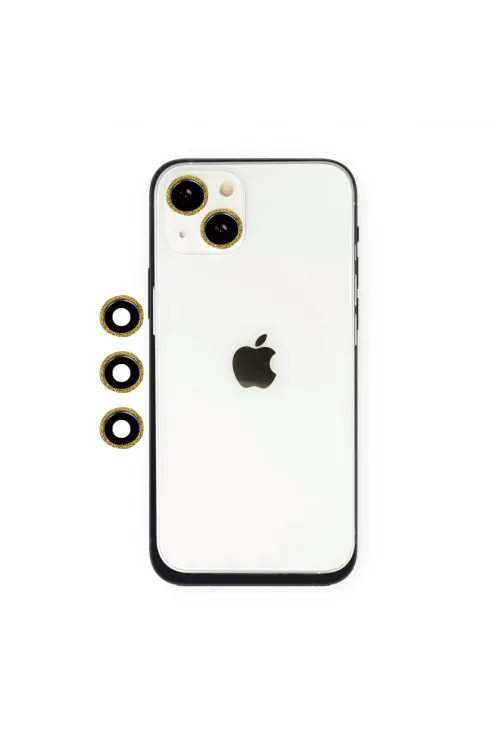 Apple İphone 14 Shine Kamera Lens - Gold