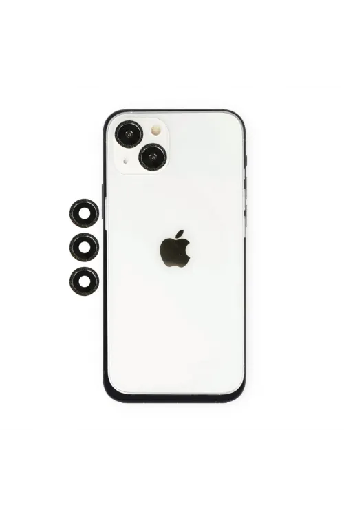 Apple İphone 14 Shine Kamera Lens - Siyah