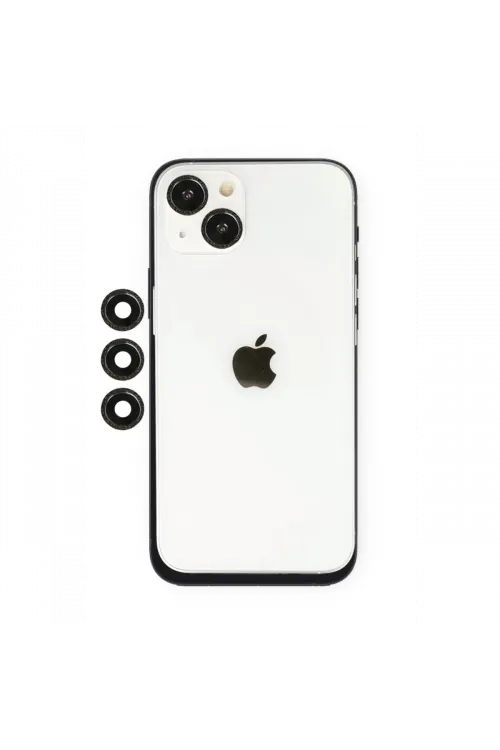Apple iPhone 14 Shine Kamera Lens - Siyah