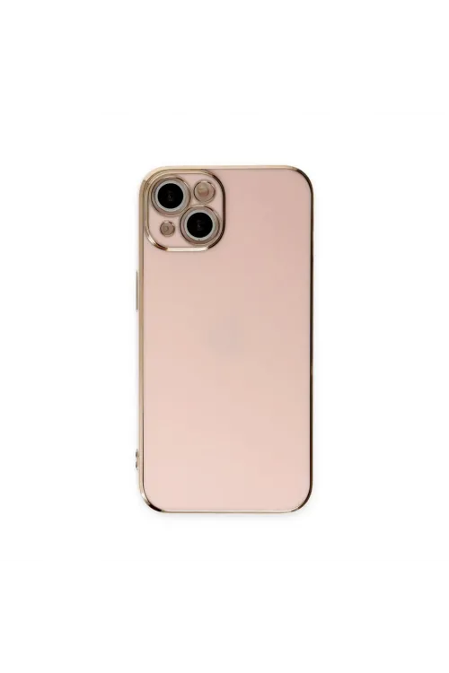 Apple İphone 15 Kılıf Volet Silikon - Pembe