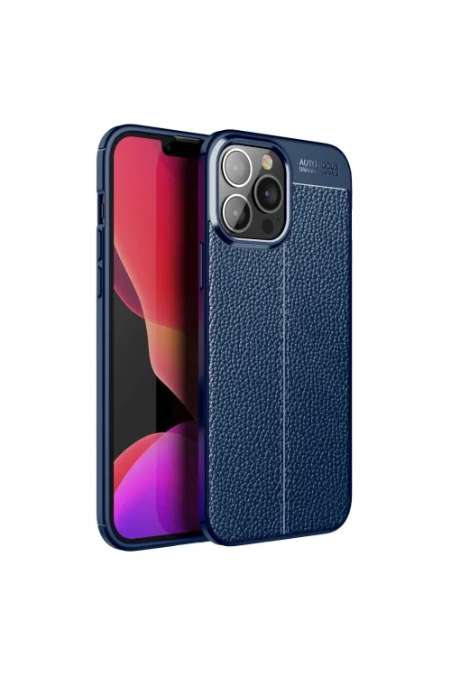Apple İphone 15 Pro Kılıf Auto Focus Kapak - Lacivert