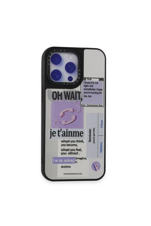 Apple İphone 15 Pro Kılıf Mirror Desenli Kapak - Mirror - 4