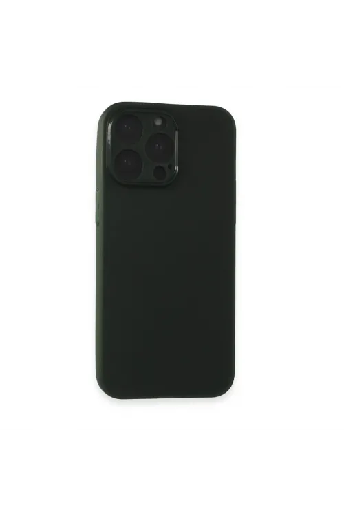 Apple İphone 15 Pro Kılıf Puma Silikon - Yeşil