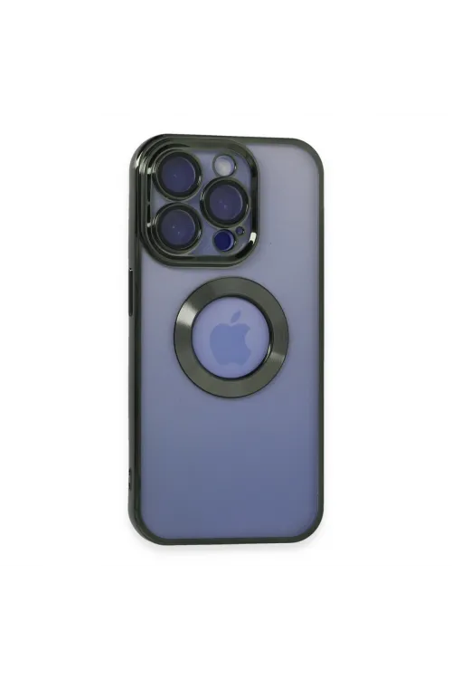 Apple İphone 15 Pro Kılıf Slot Silikon - Köknar Yeşili