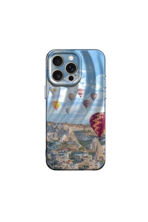 Apple İphone 15 Pro Max Kılıf Crew Desenli Kapak - Kapadokya