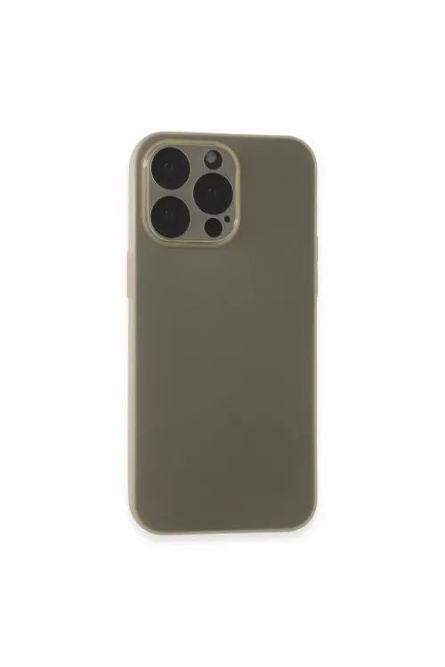 Apple İphone 15 Pro Max Kılıf Puma Silikon - Titan Gri