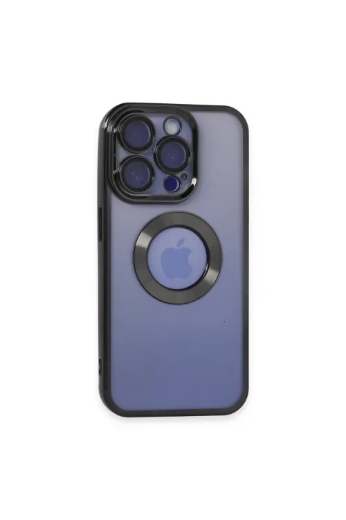 Apple İphone 15 Pro Max Kılıf Slot Silikon - Siyah