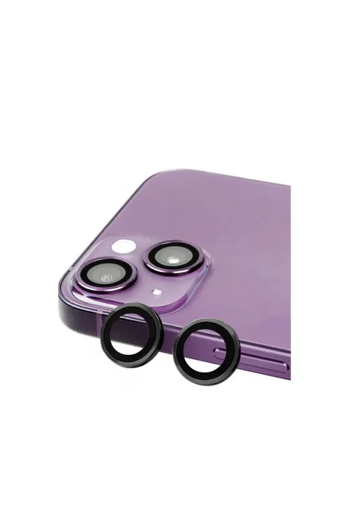 Apple İphone 15 Raze Metal Kamera Lens - Siyah