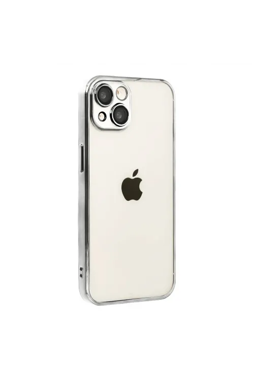 Apple İphone 15 Razer Lensli Silikon - Titan Gri
