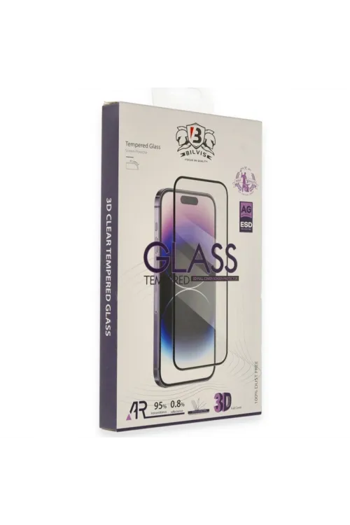 Apple İphone 16 Bilvis 3d Mat Cam Ekran Koruyucu