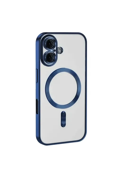 Apple İphone 16 Kılıf Kross Magneticsafe Kapak - Lacivert