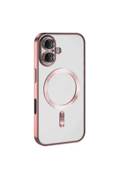 Apple İphone 16 Kılıf Kross Magneticsafe Kapak - Pembe